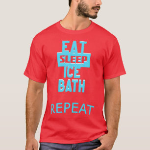 T-shirt Wim Hof Mange Sleep Ice Bath Répéter