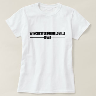 T-shirt Winchestertonfieldville, Iowa