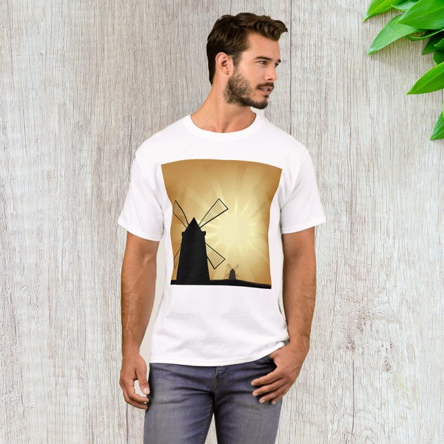T-shirt Windmills Sunrise (Créateur téléchargé)