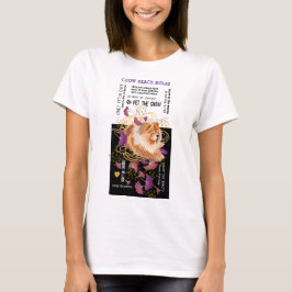 T-shirt WINDSONG CHOW BEACH RULES Chemises blanches