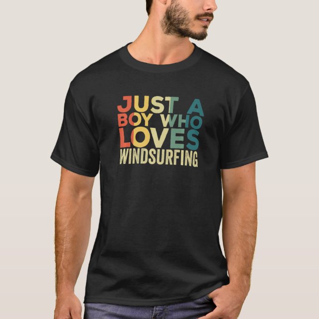 T-shirt Windsurfing Apparel for Windsurfer Windsurf for Me (Devant)