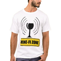 Wine Zone Wine Glass Funny Wine Waves