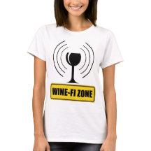 Wine Zone Wine Glass Funny Wine Waves