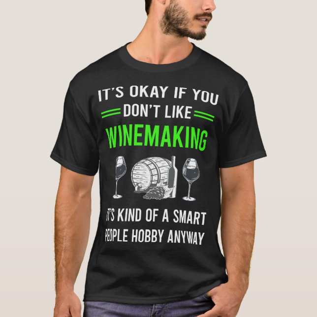 T-shirt Winemaker G Smart People (Devant)
