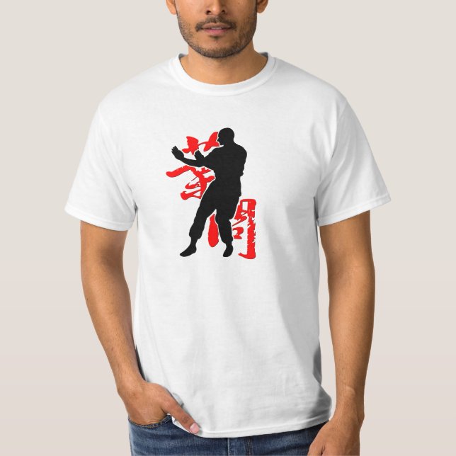 T-shirt Wing Chun "entraînement" (Devant)