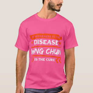 T-shirt Wing Chun Est L'Artiste Martiale Cure Chinese Kung