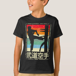 T-shirt Wing Chun Retro Arts Martiaux Kung Fu Entraînemen