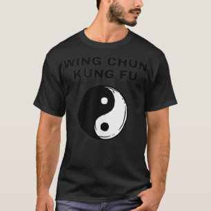 T-shirt Wing Chung Kung Fu Yin Yang Conception pour Wing C