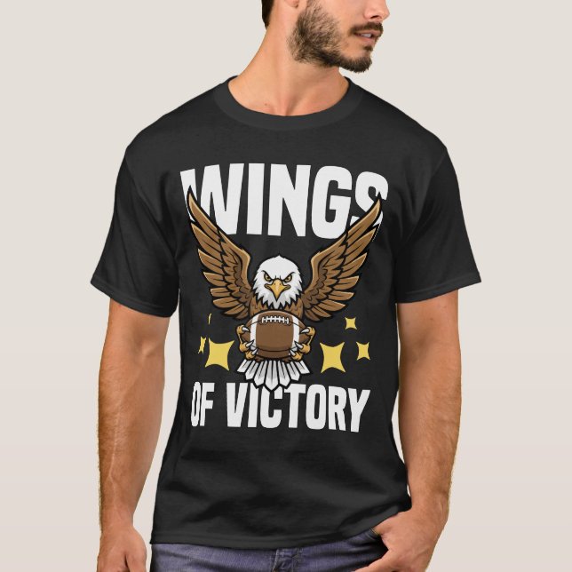 T-SHIRT WINGS OF VICTORY - PHILADELPHIA FOOTBALL (Devant)