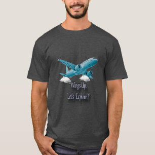T-shirt Wings Up, Explorons !