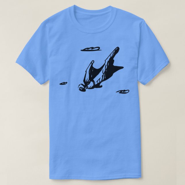 T-shirt Wingsuit Skydiving (Design devant)