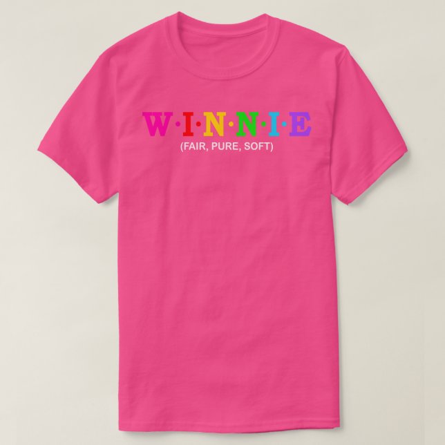 T-shirt Winnie Fair Pure Soft 1 (Design devant)