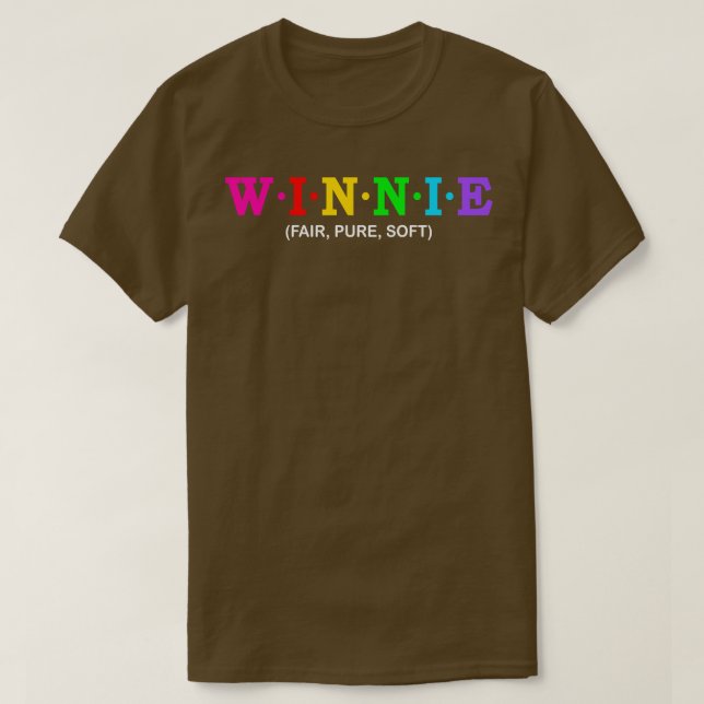 T-shirt Winnie Fair Pure Soft 2 (Design devant)