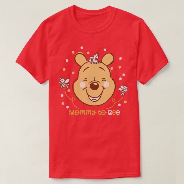T-shirt Winnie l'Ooh maman to Bee (Design devant)