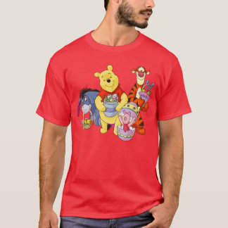 T-shirt Winniehe Pooh Easter Characters retro