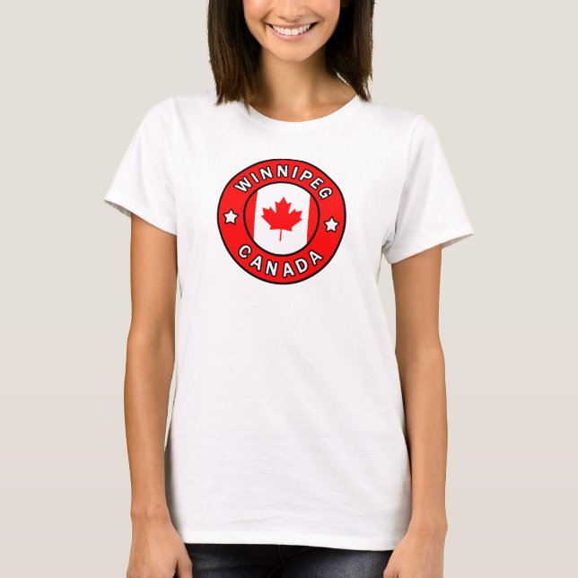 T-shirt Winnipeg Canada (Devant)