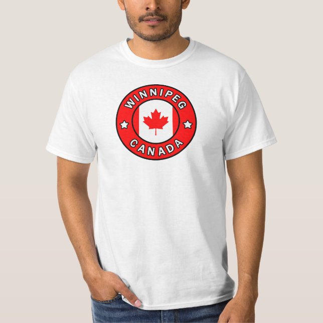 T-shirt Winnipeg Canada (Devant)