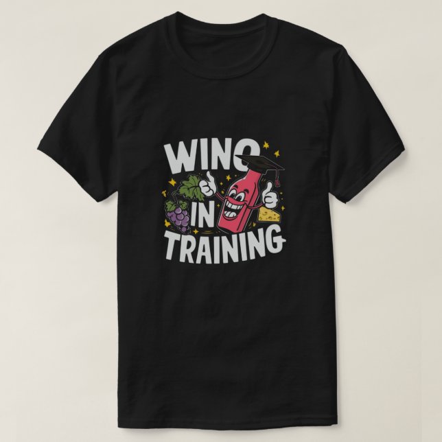 T-shirt Wino en formation (Design devant)