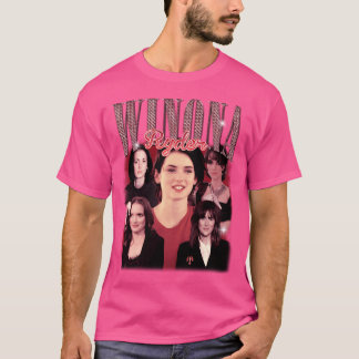 T-shirt Winona Ryder Retro Bootleg Retro Bootleg