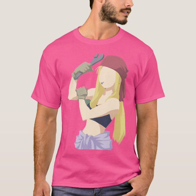 T-shirt Winry Rockbell Fullmetal Alchimiste (Devant)