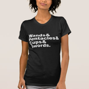T-shirt Wins & Pentacles & Tasses & Epées Cartes Tarot