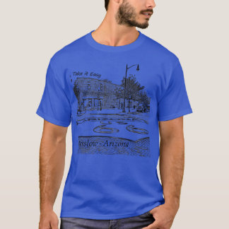 T-shirt Winslow Arizona AZ US 66 prenez le plus facilement