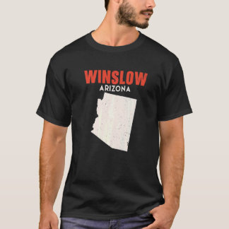 T-shirt Winslow Arizona États-Unis d'Amérique État Amériqu