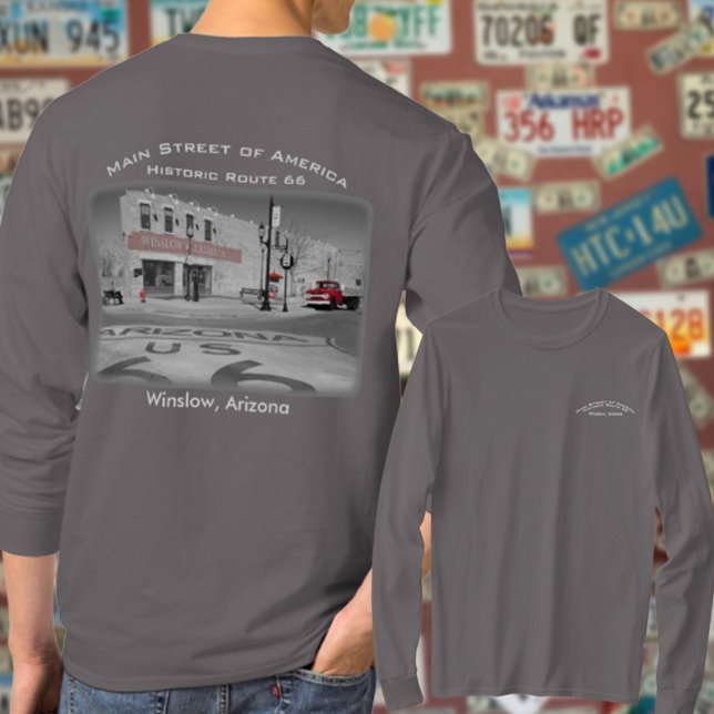T-shirt Winslow Arizona Red Splash Photographie (Créateur téléchargé)