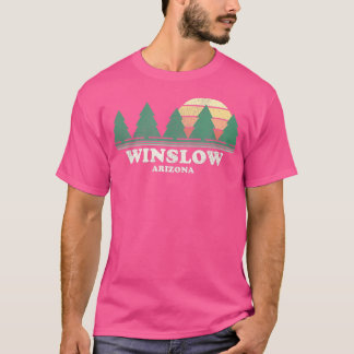 T-shirt Winslow AZ Vintage Throwback Tee Retro les années