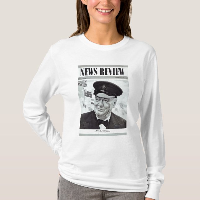 T-shirt Winston Churchill (Devant)