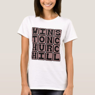 T-shirt Winston Churchill, homme politique britannique