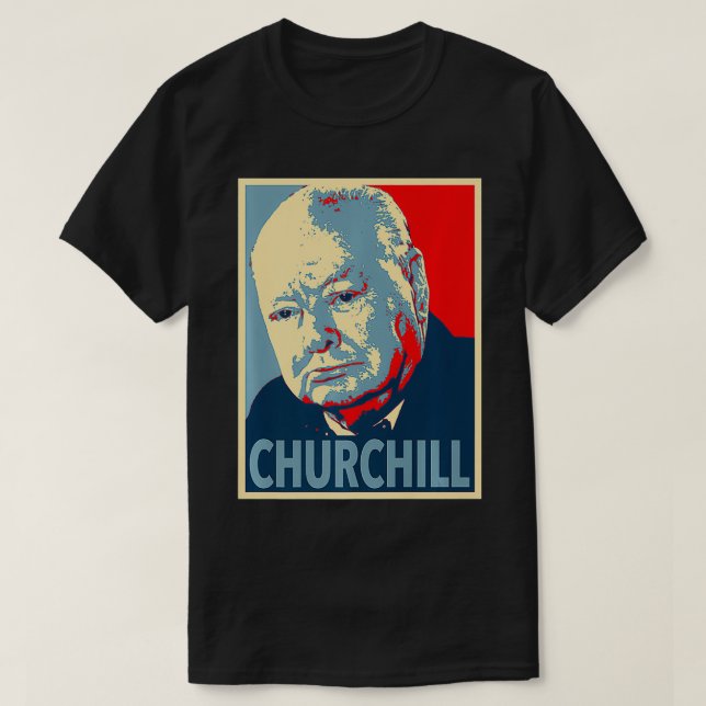 T-shirt Winston Churchill Premium (Design devant)