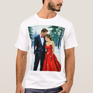 T-shirt Winter Embrace 