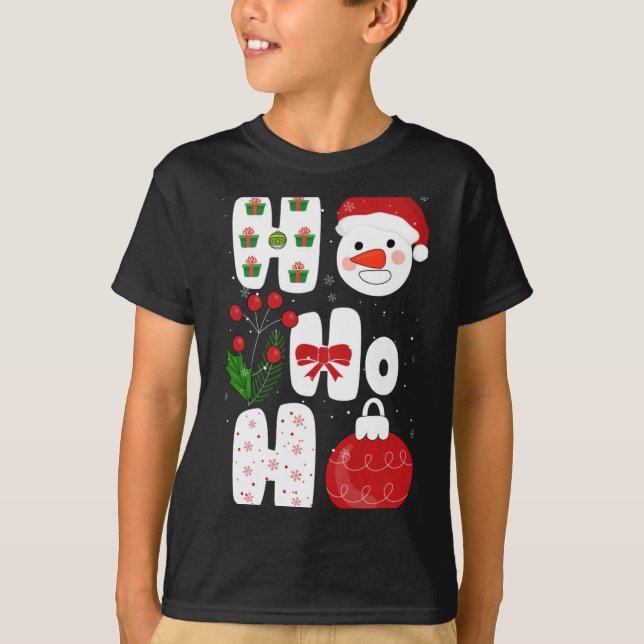 T-shirt Winter Magic Design Retro Winter Christmas Vector  (Devant)