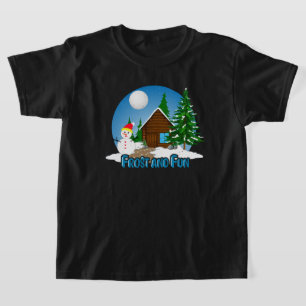 T-shirt Winter Magie Retro Design de Noël