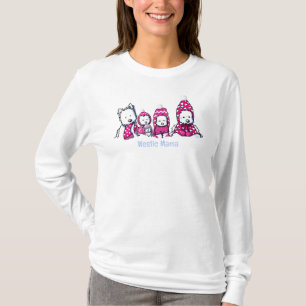 T-Shirt Winter Westie Mama