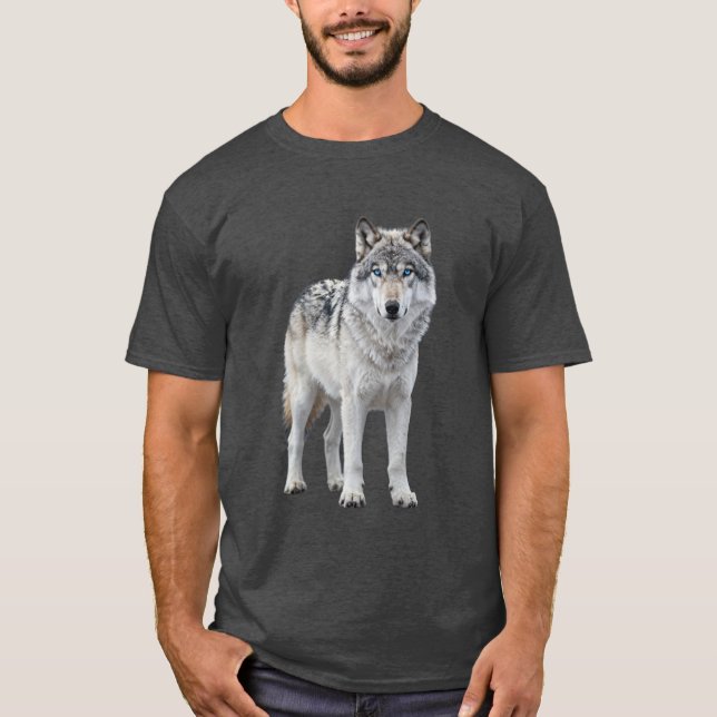 T-shirt Winter wolf (Devant)