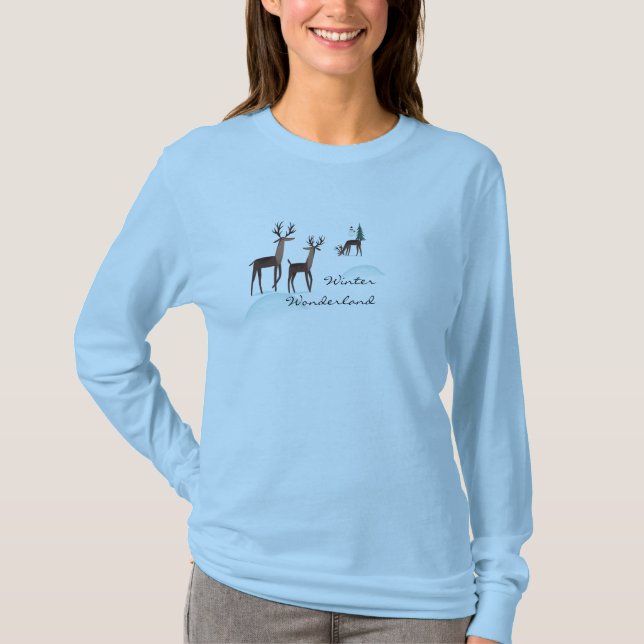 T-shirt Winter Wonderland Sweatshirt (Devant)