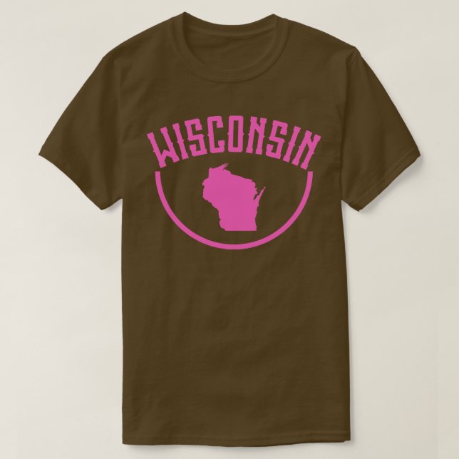 T-shirt Wisconsin (Design devant)