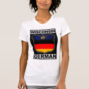 T-shirt Wisconsin allemand américain