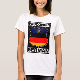T-shirt Wisconsin German American Tee