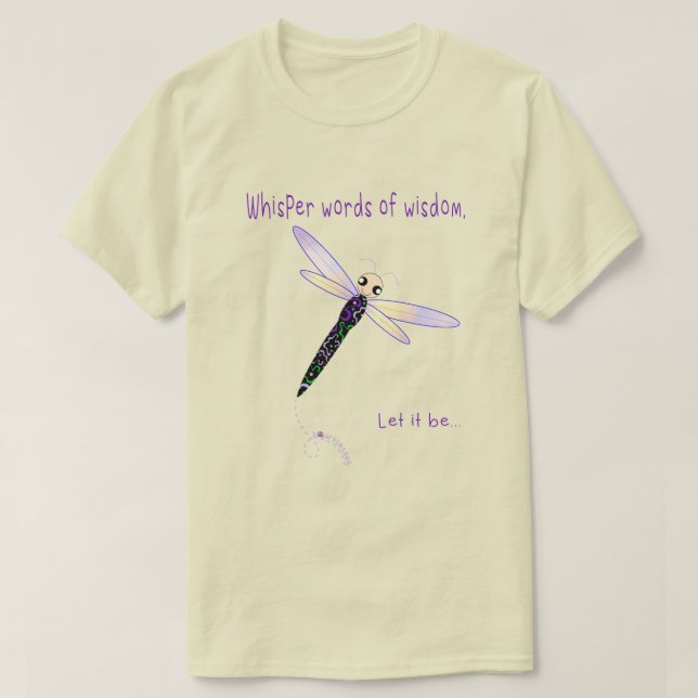 T-shirt Wisper Words Of Wisdom (Design devant)