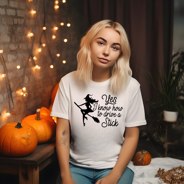 T-shirt Witch on a Broomstick Halloween (Créateur téléchargé)