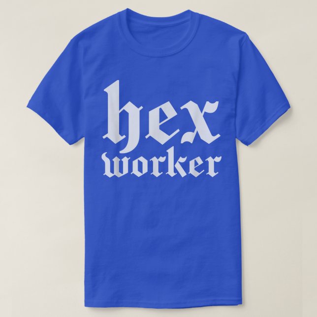 T-shirt Witchcraft He Worker Witch  (Design devant)