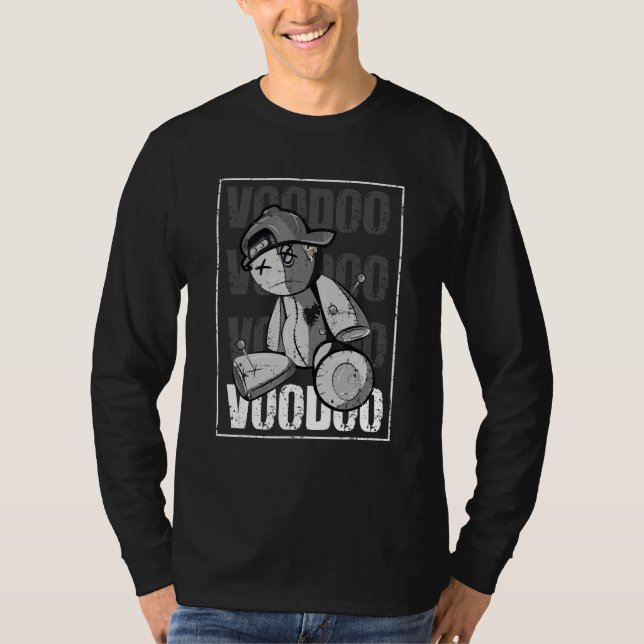 T-shirt Witches Effigy For Occult Magic Scary Voodoo Doll  (Devant)