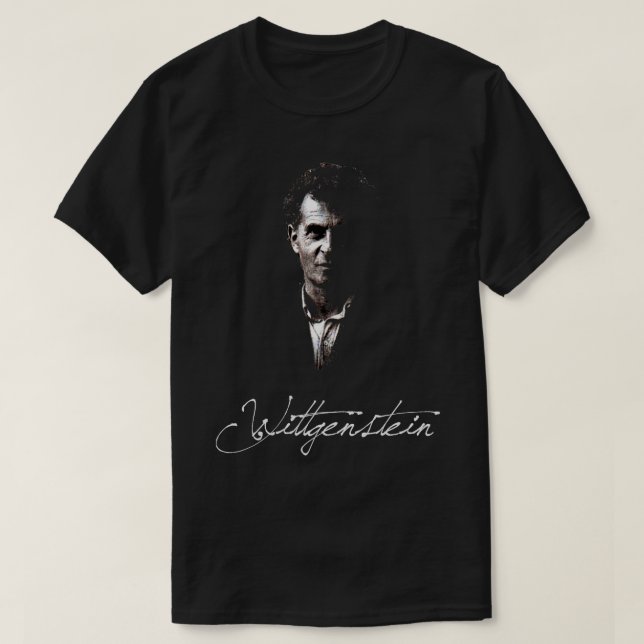 T-shirt Wittgenstein (Design devant)