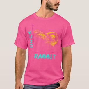 T-shirt Wittgensteins Rabbit Duck Illusion Physique Nerd M