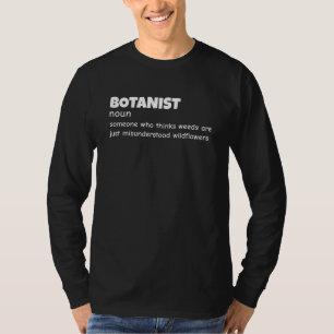 T-shirt Witty Botanist Signifie Long Sleeve