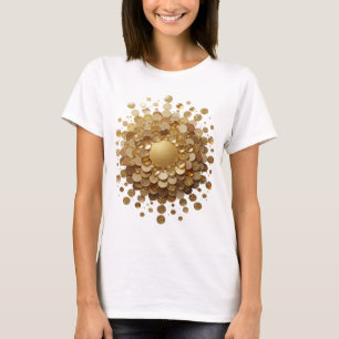 T-shirt Witty Gold GOLDEN SPHERE Conception