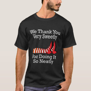 T-shirt Wizard Of Oz Nous Merci Très Doux